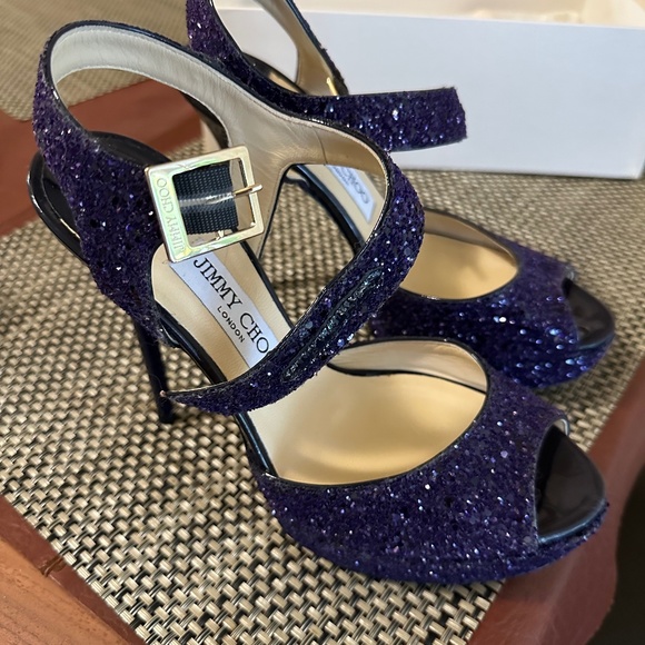 Jimmy Choo Maisel Crystal Embellished White Wedding Sandals  Jimmy Choo